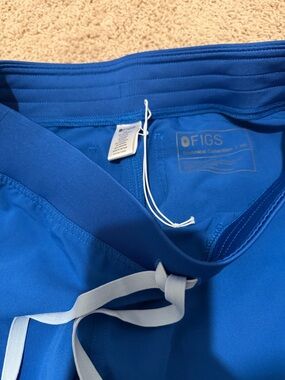 Figs Bright Royal Blue Scrub Pants